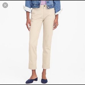 J. Crew stretch chino khaki pants